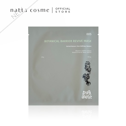 Dirty Whale Botanical Barrier Revive Mask (Sheet Mask Packing)